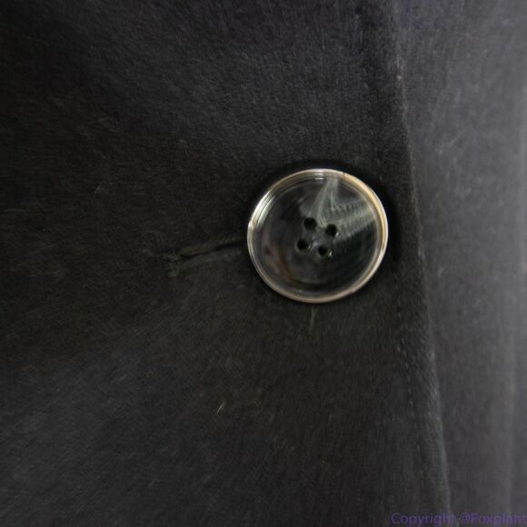 Keneth Cole women's wool blend black coat, size 8 - Picture 12 of 16